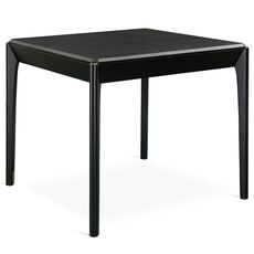 Стол обеденный Aska, 85х85 см, черный, Latitude