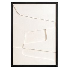 Панно декоративное с эффектом 3D Minimalism, 50х70 см, бежевый, Bergenson Bjorn