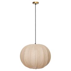 Светильник подвесной Texture Rib, ?48 см, бежевый, Bergenson Bjorn