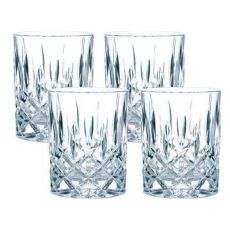 NOBLESSE - Набор стаканов 4 шт. для виски 295 мл бессвинцовый хрусталь