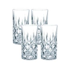 NOBLESSE - Набор стаканов 4 шт. высоких бессвинцовый хрусталь