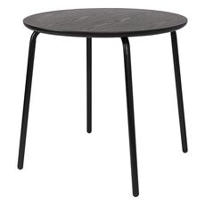 Стол обеденный Round, ?80 см, черный, Bergenson Bjorn