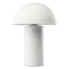 Лампа настольная Texture Sleek, ?32x42 см, белая, Bergenson Bjorn
