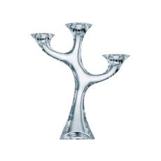 Подсвечник 3-рожковый 28 см, хрусталь, Corallo, Nachtmann