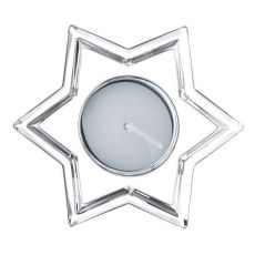 Подсвечник звезда Crystal Christmas, хрусталь, Nachtmann