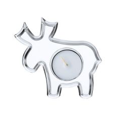 Подсвечник в виде оленя 11 см Crystal Christmas, хрусталь, Nachtmann