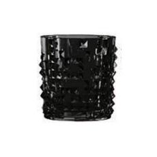 Подсвечник Punk, 7,5 см, черный, хрустальное стекло, Nachtmann