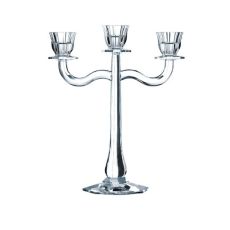 Подсвечник 3-рожковый Ravello, 30 см, хрусталь, Nachtmann