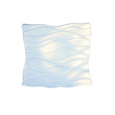 Тарелка квадратная Glamour, 20x20 см, белая, хрусталь, Nachtmann