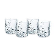 SCULPTURE - Набор стаканов 4 шт. низких 365 мл хрусталь