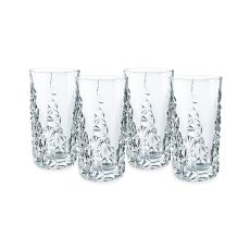 SCULPTURE - Набор стаканов 4 шт. высоких 420 мл хрусталь