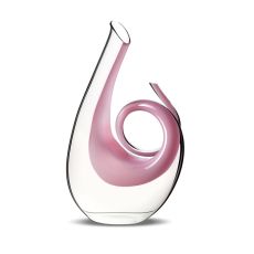 Декантер для красного вина CURLY PINK MAGNUM, ручная работа, объем: 2880 мл, высота: 35,6 см, материал: хрусталь, 2011/26, Riedel, Австрия