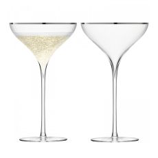 Набор из 2 бокал-креманок Savoy 250 мл платина, LSA International