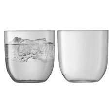 Набор из 2 стаканов Hint 400 мл серый, LSA International