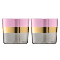 Набор из 2 стаканов Bangle 310 мл розовый, LSA International
