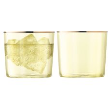 Набор из 2 стаканов Sorbet 310 мл светло-жёлтый, LSA International