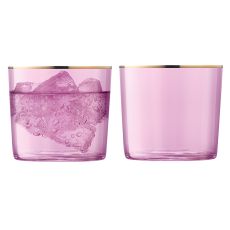 Набор из 2 стаканов Sorbet 310 мл розовый, LSA International