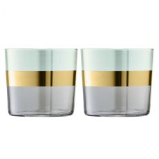 Набор из 2 стаканов Bangle 310 мл зелёный, LSA International