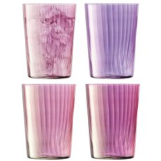 Набор из 4 тумблеров Gems 560 мл гранат, LSA International