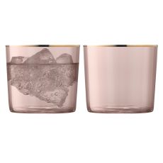 Набор из 2 стаканов Sorbet 310 мл коричневый, LSA International