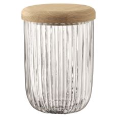 Стакан с деревянной крышкой из дуба Pleat, 18,5 см, LSA International