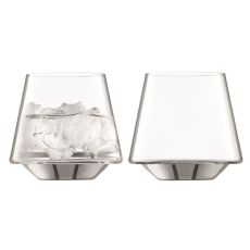 Набор из 2 стаканов Space, 430 мл, платина, LSA International