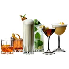 Набор для дегустации коктейлей из 4-х хрустальных стаканов и 2-х бокалов Drink Specific 5417/47, прозрачный, серия Bar, Riedel