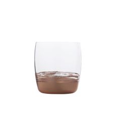 Набор из 6-ти стаканов для воды RCR Prestige Leaf Bronze 410 мл, Италия