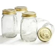 Набор из 4-х банок 500 мл, стекло, серия QUATTRO Stagioni, Bormioli Rocco