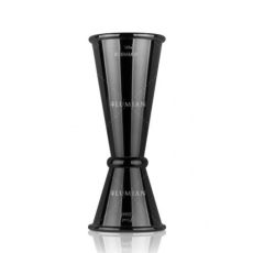 Джиггер 15/30 мл, D35 мм, H90 мм, нержавеющая сталь, цвет черный, Lumian