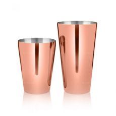 Бостонский шейкер Yokai, 750 мл, D90 мм, H255 мм, нержавеющая сталь, цвет медный, Lumian