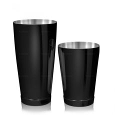 Бостонский шейкер Kenko, 750 мл, D90 мм, H260 мм, нержавеющая сталь, цвет черный, Lumian