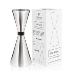 Джиггер 30/60, D50 мм, H125 мм, хромированная сталь, Lumian