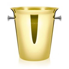 Ведерко для шампанского, 5 л, D210, H225 мм, нержавеющая сталь, цвет золотой, Lumian