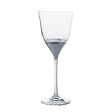 Набор из 6-ти бокалов для воды RCR Style Prestige Leaf платина 330 мл, Италия