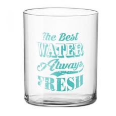 Стакан для воды 280 мл, декор ассорти, стекло, серия Vintage Aere, Bormioli Rocco