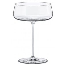 Бокал-блюдце для шампанского Mode 425мл; 1 шт, D=12,H=17см, Rona
