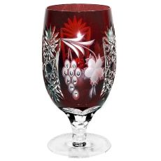 Фужер темно-бордовый 450 мл, серия GRAPE, AJKA CRYSTAL