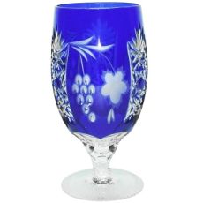 Фужер синий 450 мл, серия GRAPE, AJKA CRYSTAL