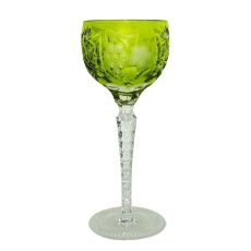 Фужер для красного вина светло-зеленый 230 мл, серия GRAPE, AJKA CRYSTAL