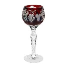 Рюмка для ликера темно-бордовая 60 мл, серия GRAPE, AJKA CRYSTAL
