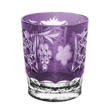 Стакан низкий аметист 390 мл, серия GRAPE, AJKA CRYSTAL