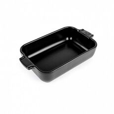 Форма для запекания прямоугольная SATIN BLACK 850 мл, 22 х 12 см, H4,5 см, черный, Peugeot
