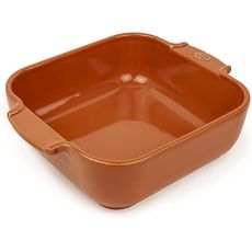 Форма для запекания квадратная TERRACOTTA 1,1 л, 21 см, терракотовый, Peugeot