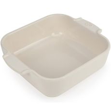 Форма для запекания квадратная ECRU 1,1 л, 21 см, слоновая кость, Peugeot