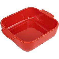 Форма для запекания квадратная RED 2,7 л, 28 см, красный, Peugeot