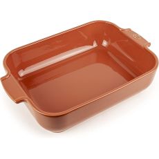 Форма для запекания прямоугольная TERRACOTTA 2,7 л, 32 х 20 см, терракотовый, Peugeot