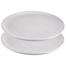 Набор обеденных тарелок In The Village, ?28 см, белые, 2 шт., Liberty Jones