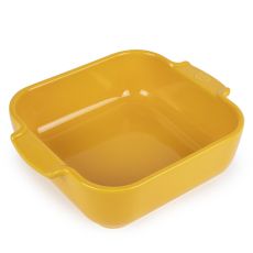 Форма для запекания квадратная SAFFRON YELLOW 1,1 л, 21 см, желтый, Peugeot
