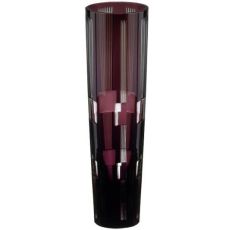 Ваза 25 см аметист, серия RETRO BLACK,  AJKA CRYSTAL